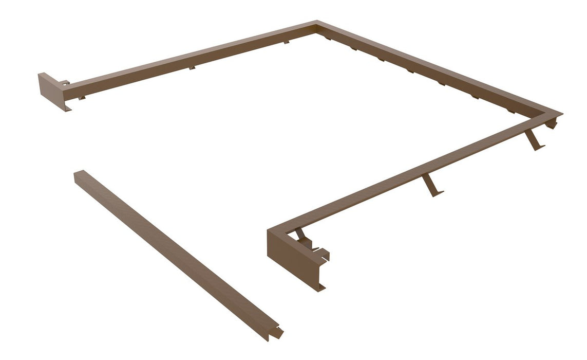 Vestil CAS-78 Steel Dock Leveler Curb Angle Set 7 ft. x 8 ft.