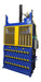 Vestil CBB-3000-37 steel cardboard baler - view 2