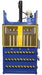 Vestil CBB-3000-37 steel cardboard baler - view 3