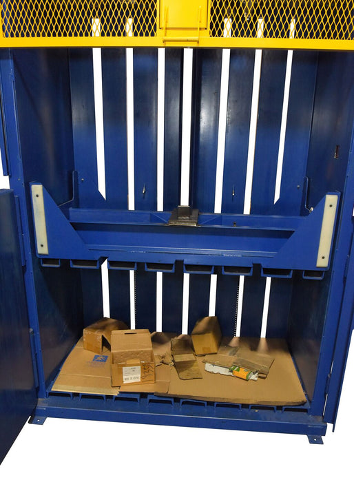 Vestil CBB-3000-37 steel cardboard baler - view 6