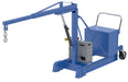 Vestil CBFC-500-DC Steel DC Counter Balance Floor Crane 500 lb. Capacity Blue