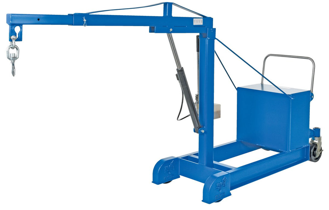 Vestil CBFC-500 steel counter balance floor crane - view 2