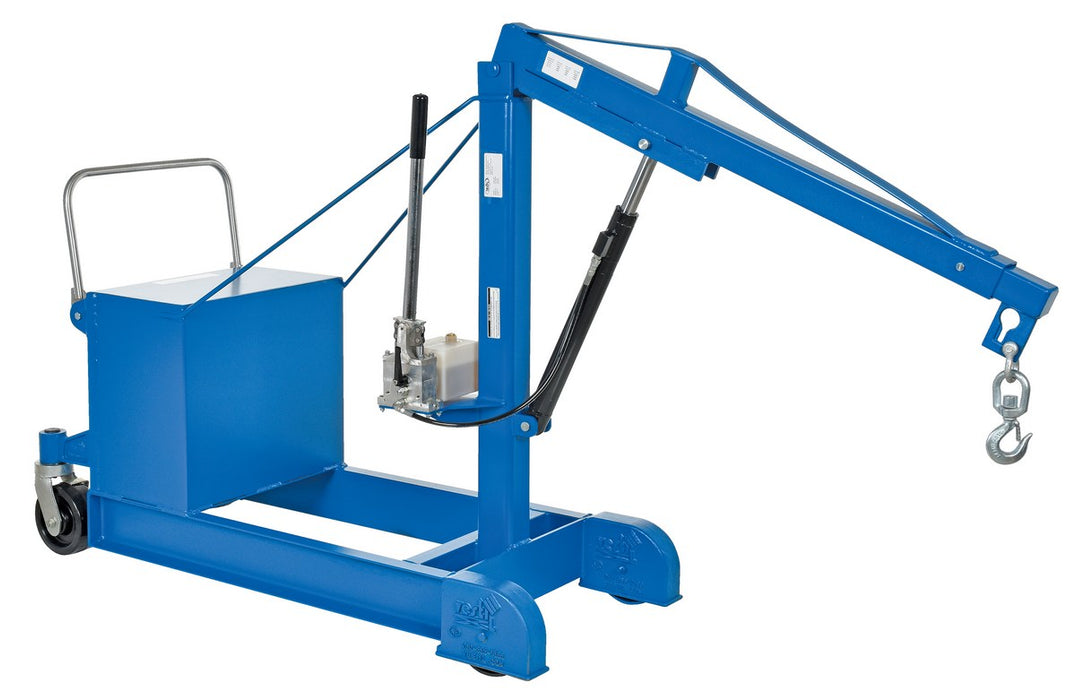 Vestil CBFC-500 steel counter balance floor crane - view 4