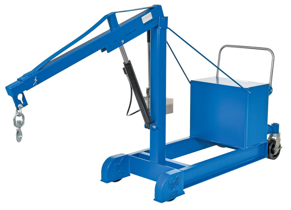 Vestil CBFC-500 steel counter balance floor crane - view 5