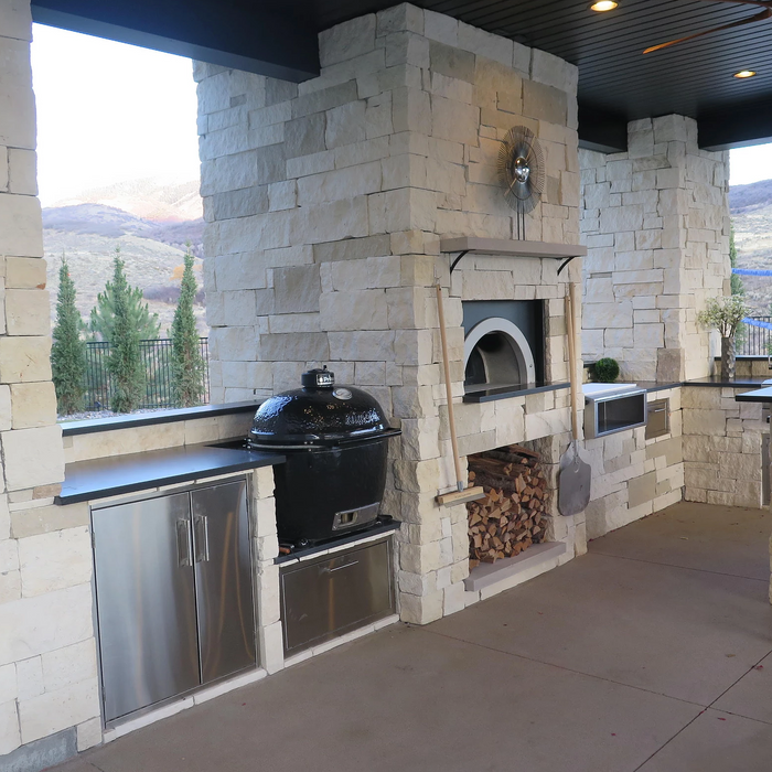 Chicago Brick Oven 1000 DIY Kit | Wood Fired Pizza Oven | Take It To The MAX | 53" x 39" Cooking Surface