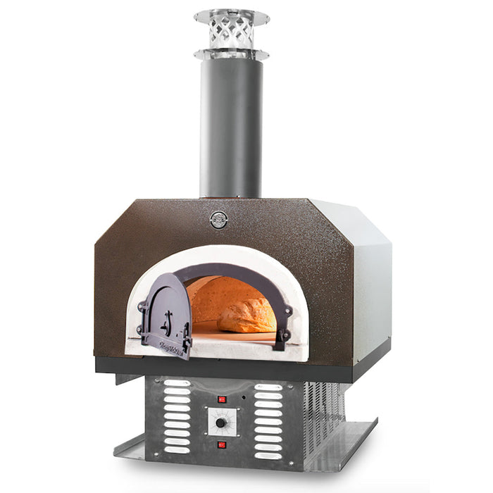 Chicago Brick Oven 750 Hybrid Countertop Pizza Oven (Commercial) No SKIRT | Dual Fuel (Gas and Wood)