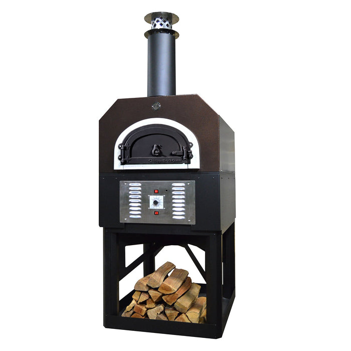 Chicago Brick Oven 750 Hybrid Pizza Oven with Stand (Residential) | Dual Fuel (Gas and Wood)