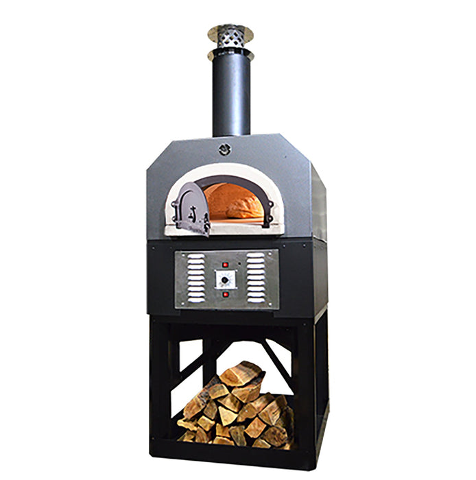 Chicago Brick Oven 750 Hybrid Pizza Oven with Stand (Residential) | Dual Fuel (Gas and Wood)