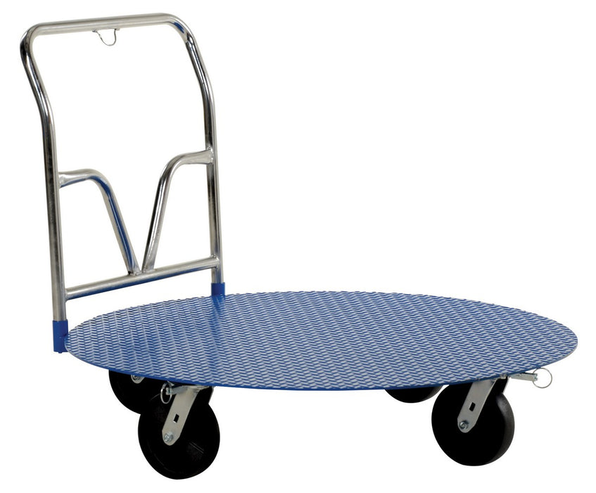 Vestil CC-48 Steel Pallet Cart and Carousel 48 in. 2,000 lb. Capacity Blue