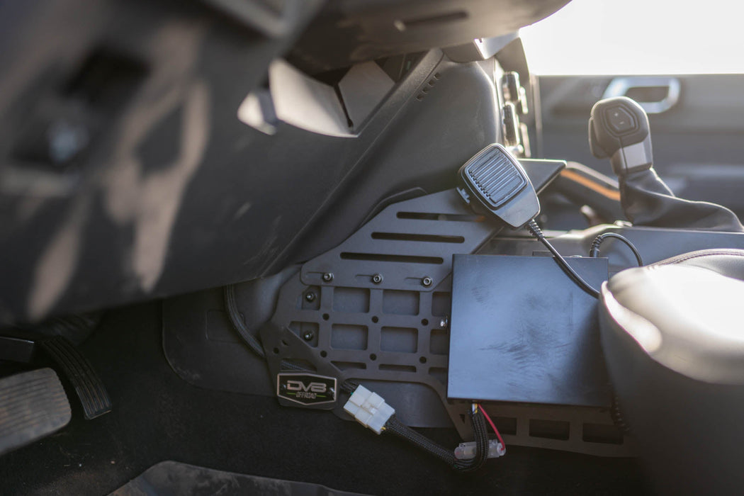 DV8 Offroad 2021-2026 Ford Bronco Center Console Molle Panels & Bridge – on the trail, image 2 of 13