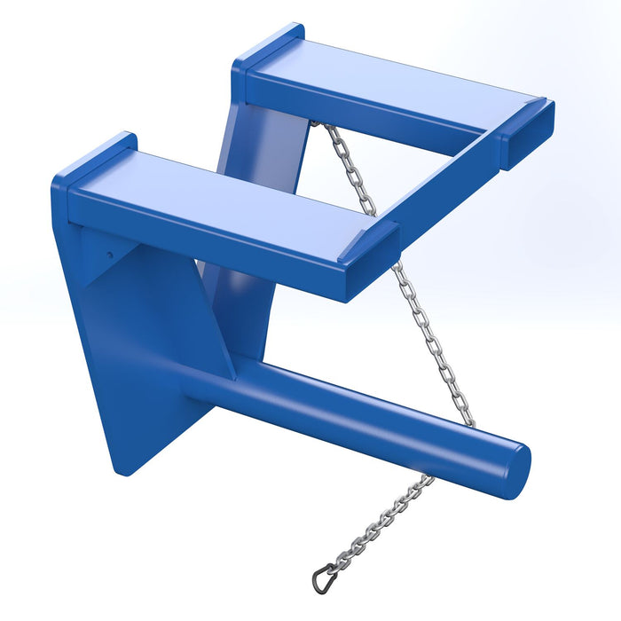 Vestil CCF-24-4 Steel Coil Lifter Fork Mounted Inverted 24 In 3000 Lb Capacity Blue