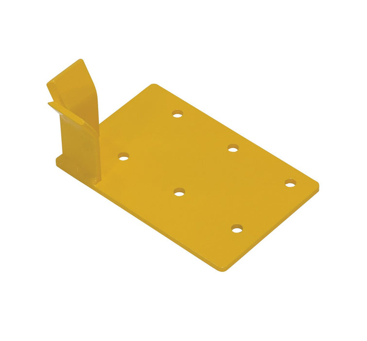 Vestil CG-12-L Steel Transporter Left Corner Guard Option Yellow