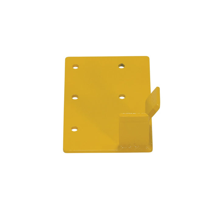 Vestil CG-12-L steel transporter left corner guard option yellow - view 3