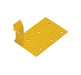 Vestil CG-12-R steel transporter right corner guard option yellow - view 2