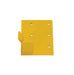Vestil CG-12-R steel transporter right corner guard option yellow - view 3