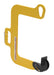 Vestil CH-10-12 Steel Overhead Coil Hook 12 in. 1,000 lb. Capacity Yellow