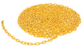Vestil CHAIN-316-PF-YL steel bollard safety chain per foot - view 2