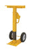 Vestil CJ-BEAM-PN steel stabilizing jack with pneumatic wheels - view 2