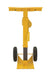 Vestil CJ-BEAM-PN steel stabilizing jack with pneumatic wheels - view 3