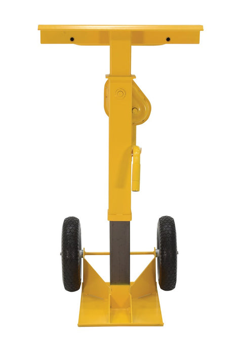 Vestil CJ-BEAM-SN steel stabilizing jack with solid foam wheels - view 3
