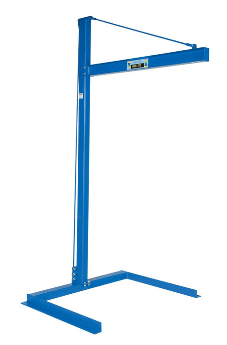 Vestil CJIB-6 Steel Mini Overhead Cantilever Jib 600 lb. Capacity Blue
