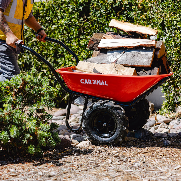 Tomahawk Power Electric Utility Cart 40V Battery-Powered Wheelbarrow 570-lb. Bucket Capacity - View 10