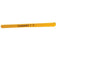 Vestil CLB-5-78L Low Density Polyethylene Customizable (Up to 15 Characters) Clearance Bar 78 in. Yellow