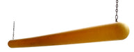 Vestil CLB-7-110L Low Density Polyethylene Customizable (Up to 15 Characters) Clearance Bar 110 in. Yellow