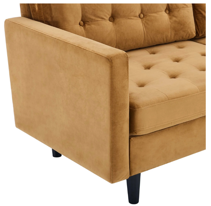 Exalt Tufted Performance Velvet Sofa