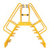 Vestil COLA-4-56-20 steel alternating crossover ladder - view 3