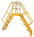 Vestil COLA-5-56-20 steel alternating crossover ladder - view 2