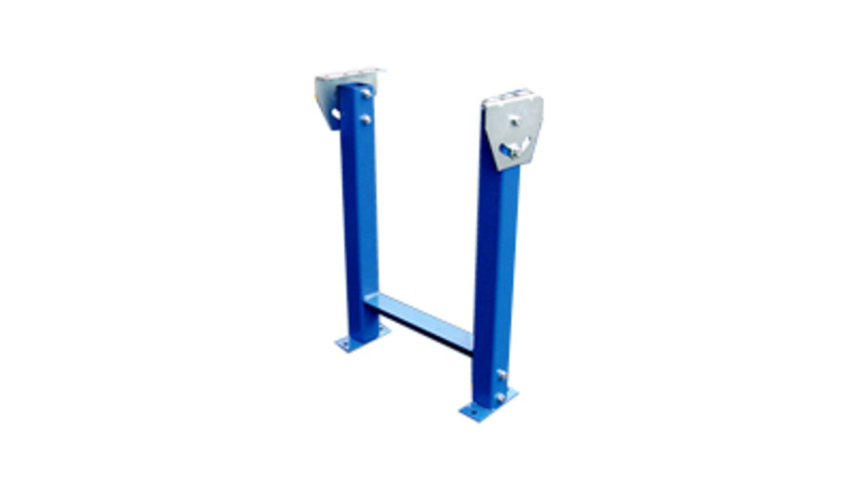 Vestil CONVL-30-1723 Steel Conveyor Legs 30 in. Wide 17 in. to 23 in. Adjustable Height 2,000 lb. Capacity Blue