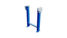 Vestil CONVL-42-3844 Steel Conveyor Legs 42 in. Wide 38 in. to 44 in. Adjustable Height 2,000 lb. Capacity Blue