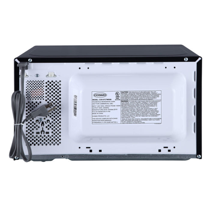 Cosmo 4-Piece Appliance Package - 30-Inch Electric Cooktop, Under Cabinet Range Hood, Wall Oven and Microwave in Stainless Steel (COS-4PKG-138) Cosmo