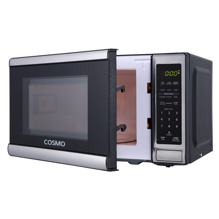 Cosmo 4-Piece Appliance Package - 30-Inch Electric Cooktop, Under Cabinet Range Hood, Wall Oven and Microwave in Stainless Steel (COS-4PKG-136) Cosmo