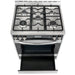 Cosmo 4-Piece Appliance Package - 30-Inch Dual Fuel Range, Island Range Hood, Dishwasher and Refrigerator in Stainless Steel (COS-4PKG-040) Cosmo