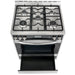 Cosmo 4-Piece Appliance Package - 30-Inch Dual Fuel Range, Wall Mount Range Hood, Dishwasher and Refrigerator in Stainless Steel (COS-4PKG-180) Cosmo
