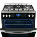 Cosmo 4 - Piece Appliance Package - 30-Inch Dual Fuel Range, Under Cabinet Range Hood Dishwasher and Refrigerator (COS-4PKG-014) Cosmo