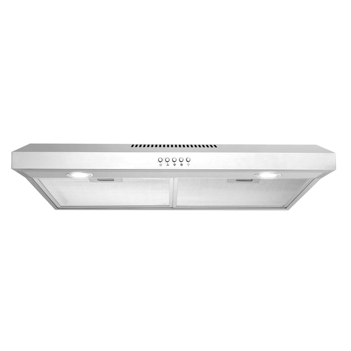 Cosmo 30-Inch Under Cabinet Range Hood in Stainless Steel (COS-5MU30) Cosmo