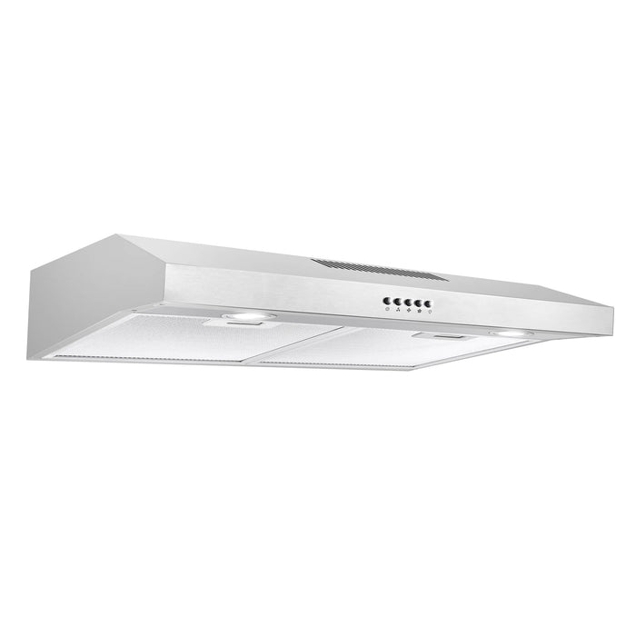 Cosmo 30-Inch Under Cabinet Range Hood in Stainless Steel (COS-5U30) Cosmo