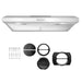 Cosmo 30-Inch Under Cabinet Range Hood in Stainless Steel (COS-5MU30) Cosmo