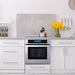 Cosmo 24-Inch 2.5 Cu. Ft. Single Electric Wall Oven in Stainless Steel (C106SIX-PT) Cosmo