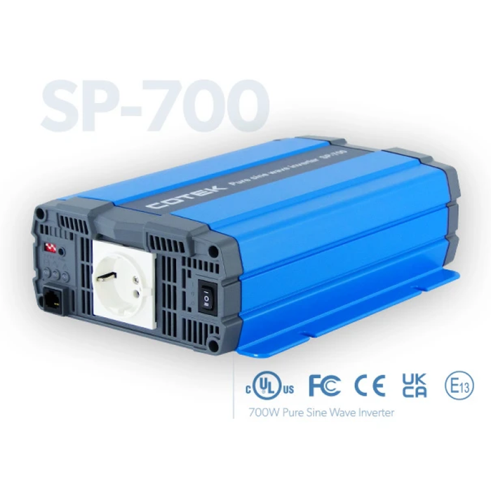 COTEK 700 Watt 24VDC Pure Sine Power Inverter SP-700-224