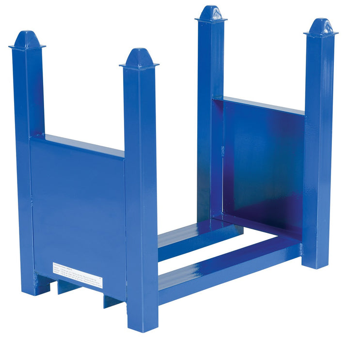 Vestil CRAD-75 Steel Stackable Bar Cradle 26 in. 7,500 lb. Capacity Blue