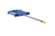 Vestil CRF-48 Steel Rug Ram Boom Fork Mounted 48" Long 2,500 lb. Capacity Blue