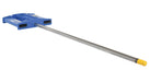 Vestil CRF-96 Steel Rug Ram Boom Fork Mounted 96" Long 2,500 lb. Capacity Blue