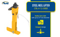 Vestil CRL-4-12-3000 steel reel lifter feature overview 1