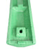 Vestil CS-C-72-GRN channeled plastic parking block - view 2
