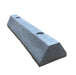 Vestil CS-S-24-GY Solid Recycled Plastic Parking Block 24 in. x 6 in. x 3-1/4 in. Gray