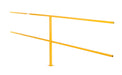 Vestil CSEC-120 steel square safety handrail connection tubing - view 2